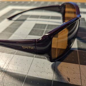 SMITH Purist ChromaPop Glass Polarized Sunglasses - BLACK CHERRY